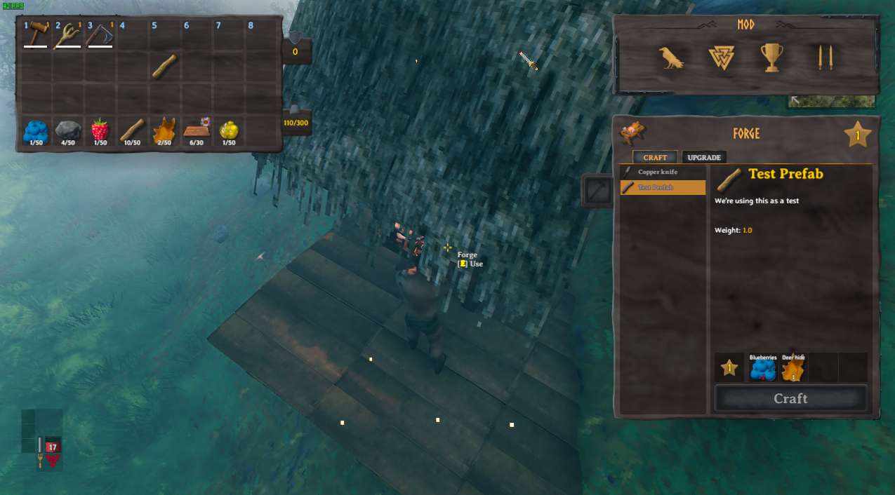 Our Recipe in Game